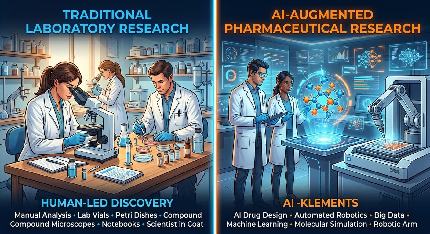 Laboratory comparison of AI research benchmarks and real experimental workflows