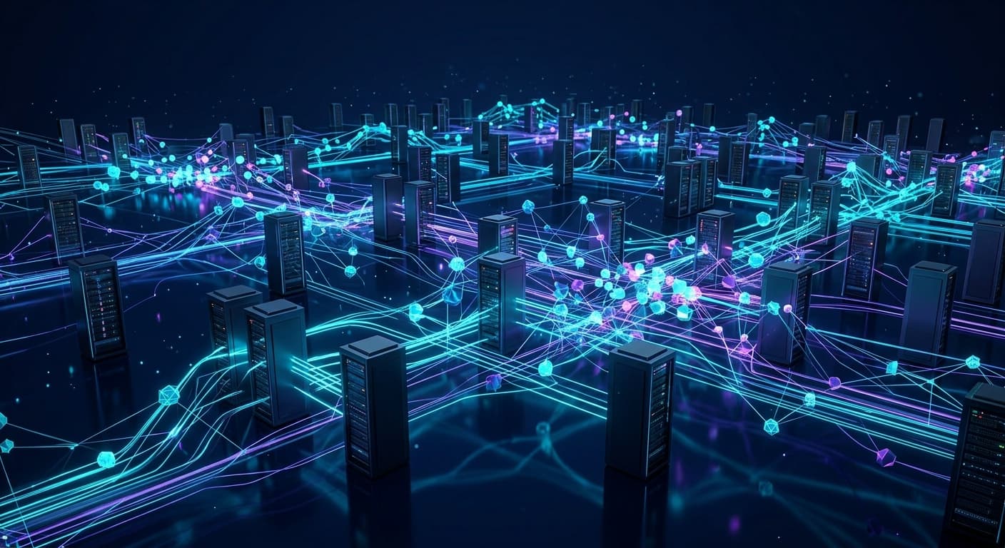 Data centers powering AI cloud infrastructure