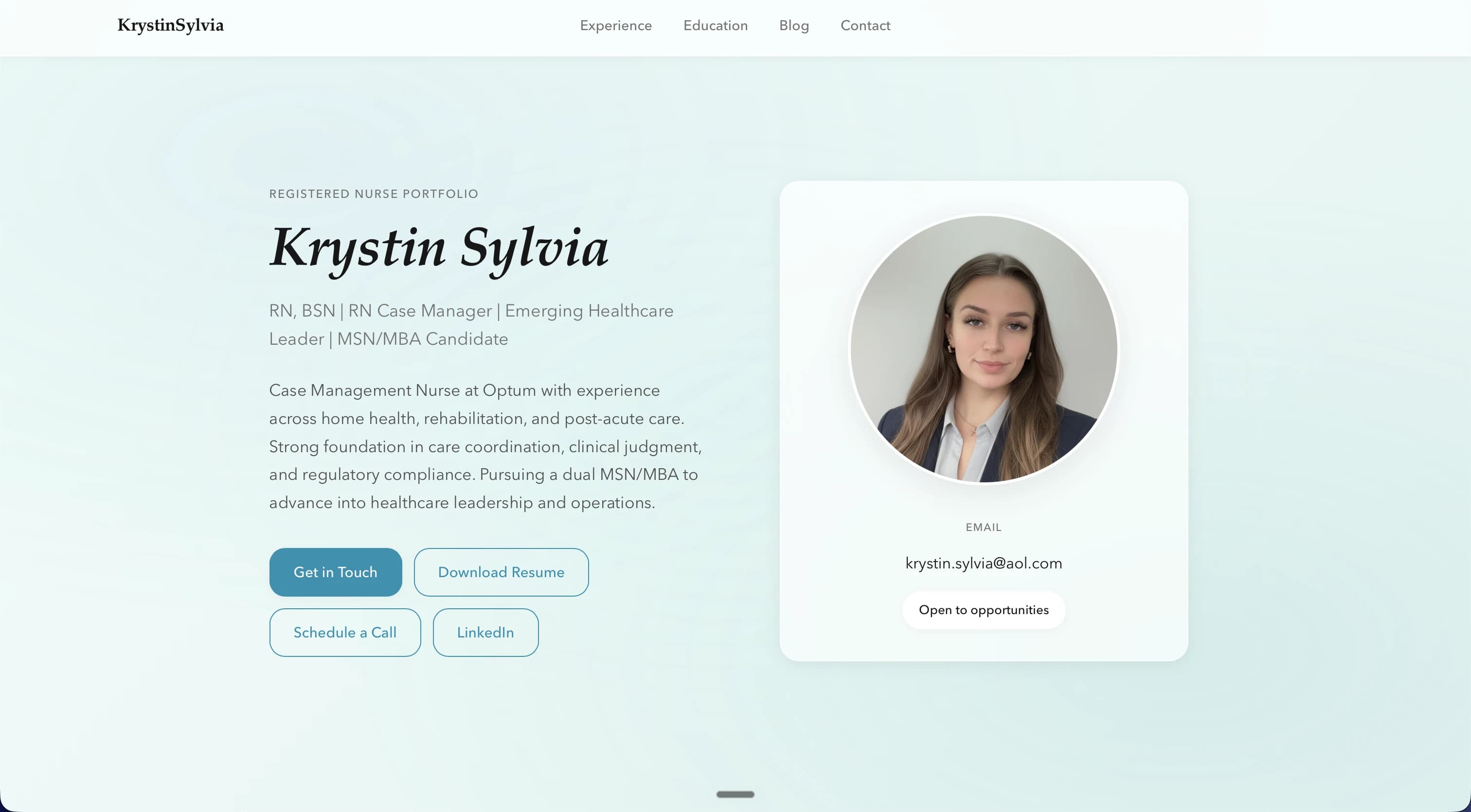 Krystin Sylvia preview