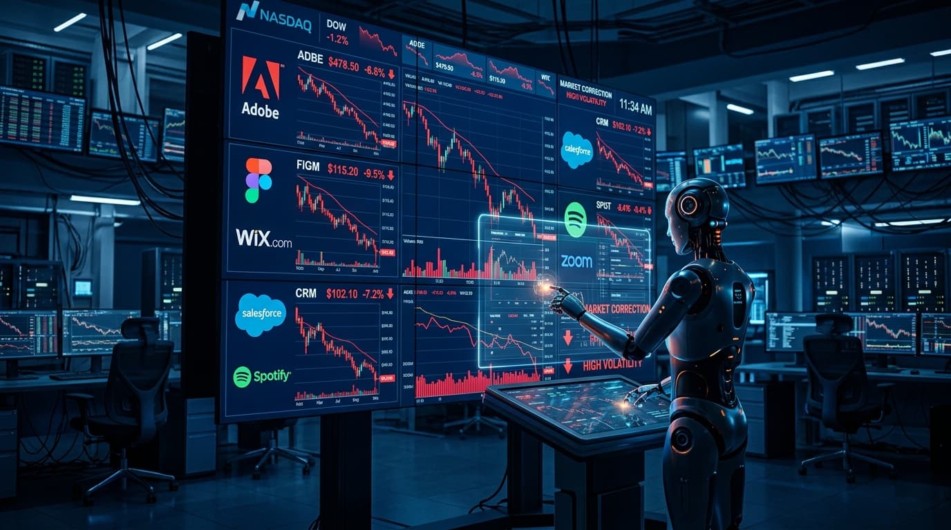 Design software stocks reacting to the Claude Opus 4.7 design tool leak